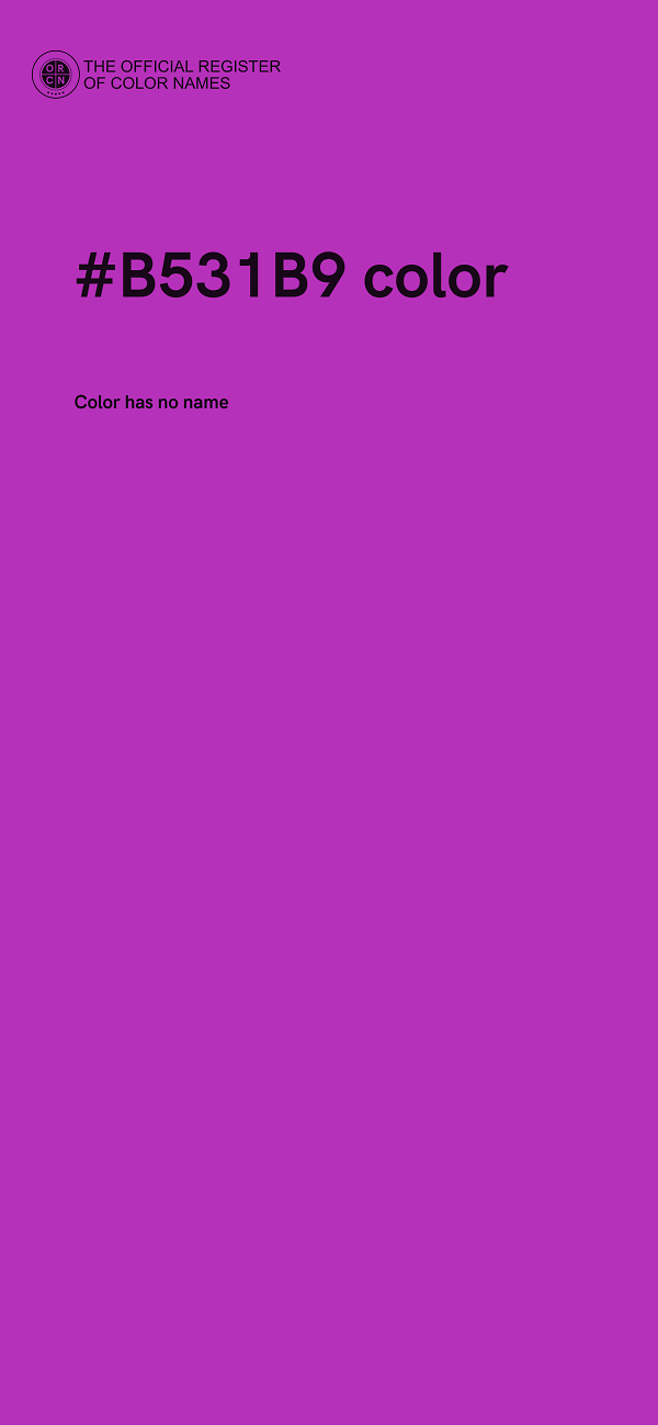 #B531B9 color image