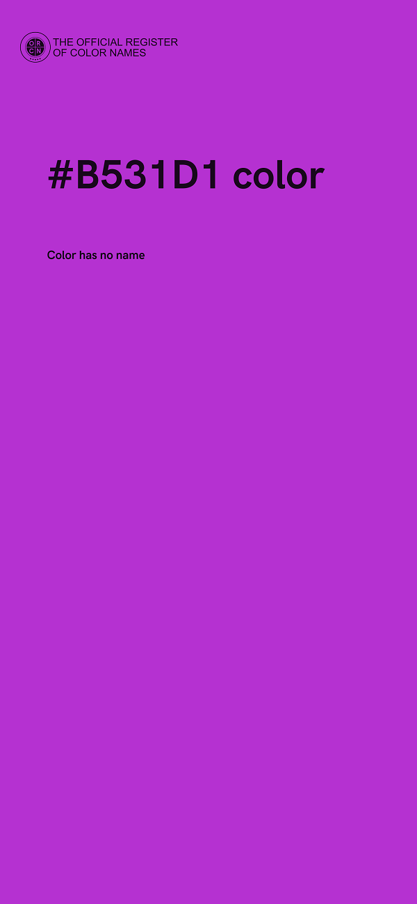 #B531D1 color image