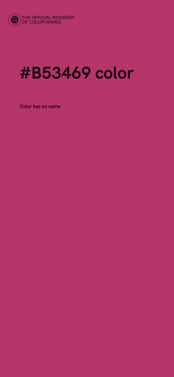 #B53469 color image
