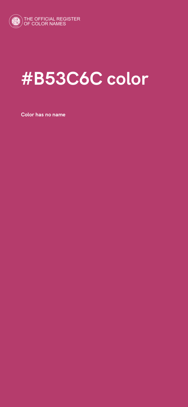 #B53C6C color image