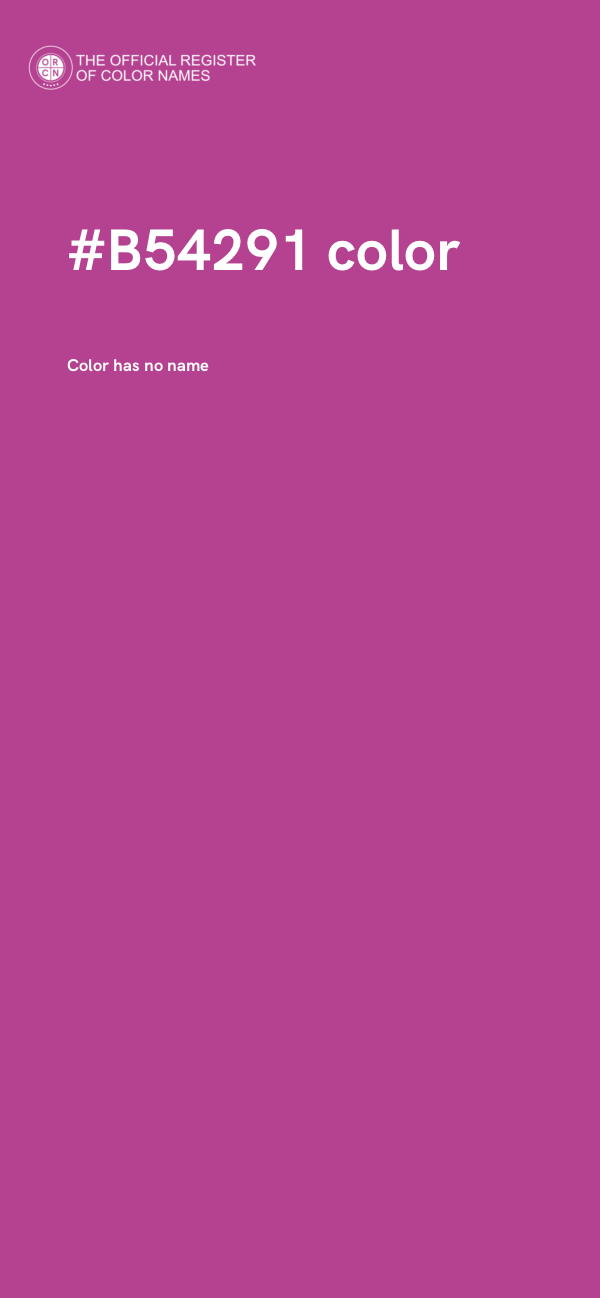 #B54291 color image