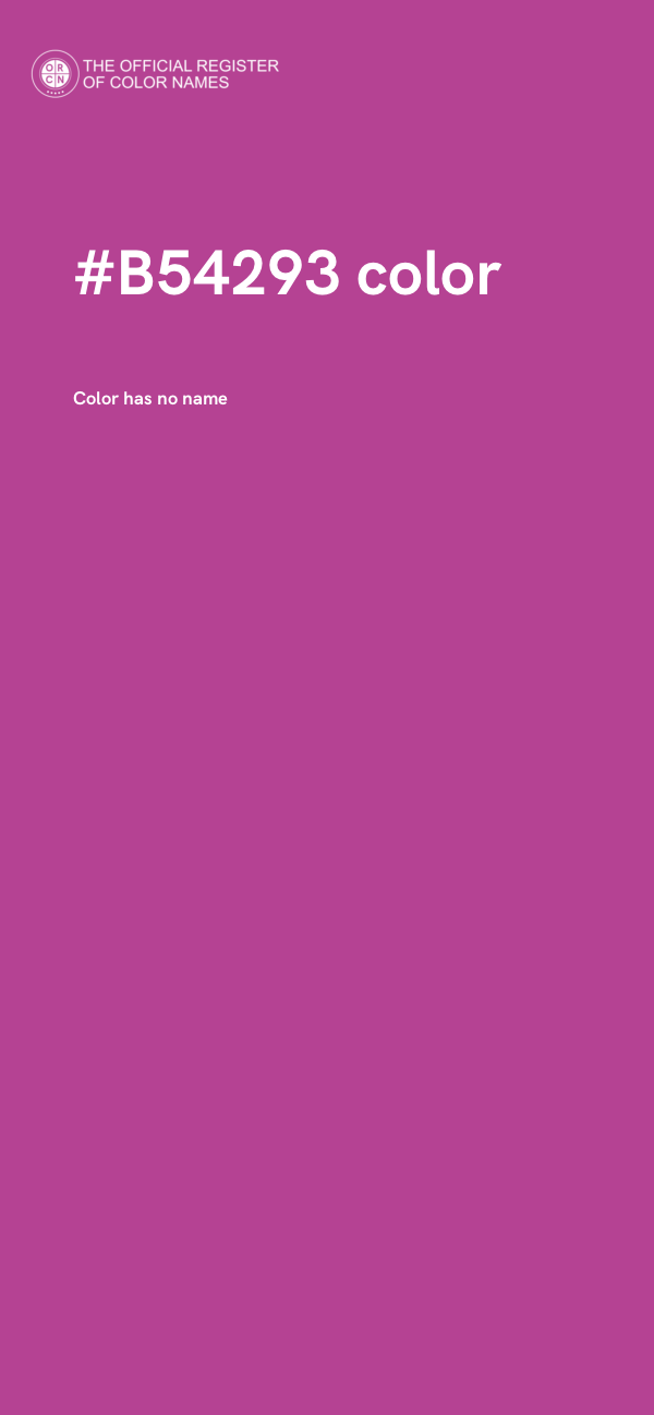 #B54293 color image