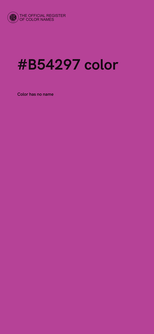 #B54297 color image