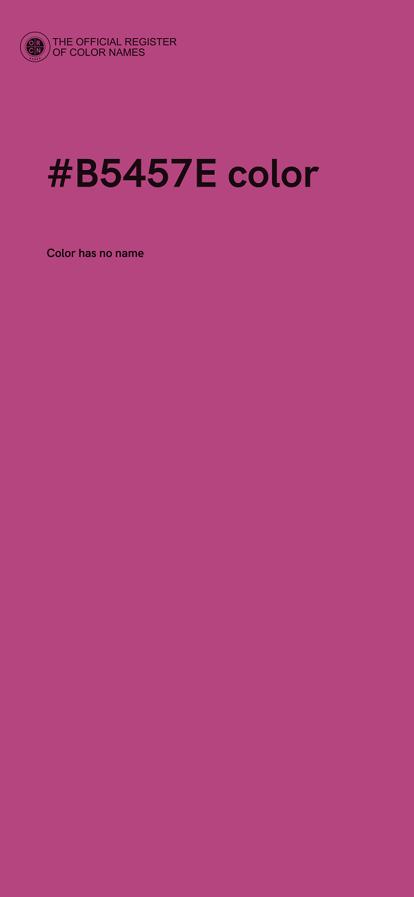 #B5457E color image