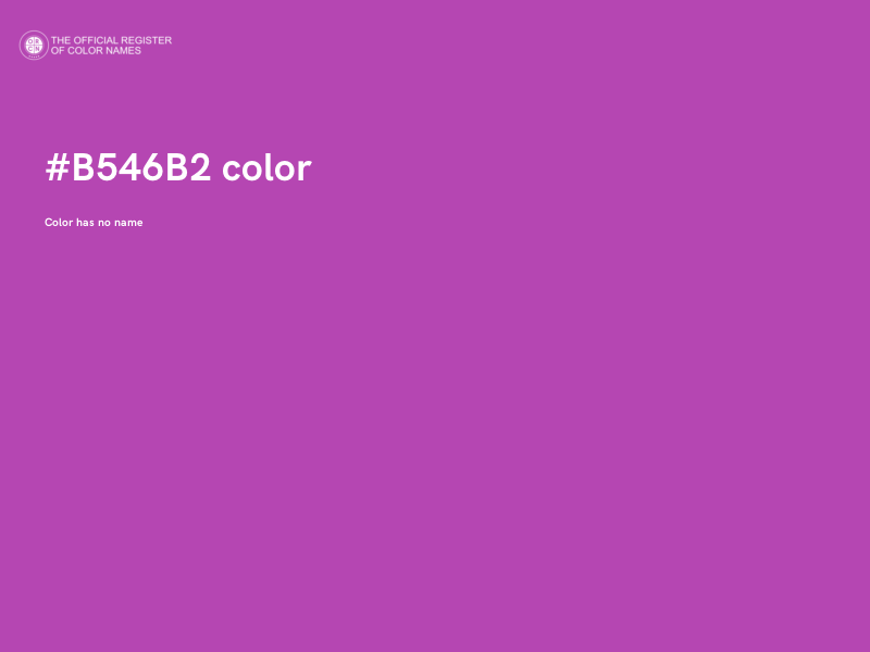 #B546B2 color image