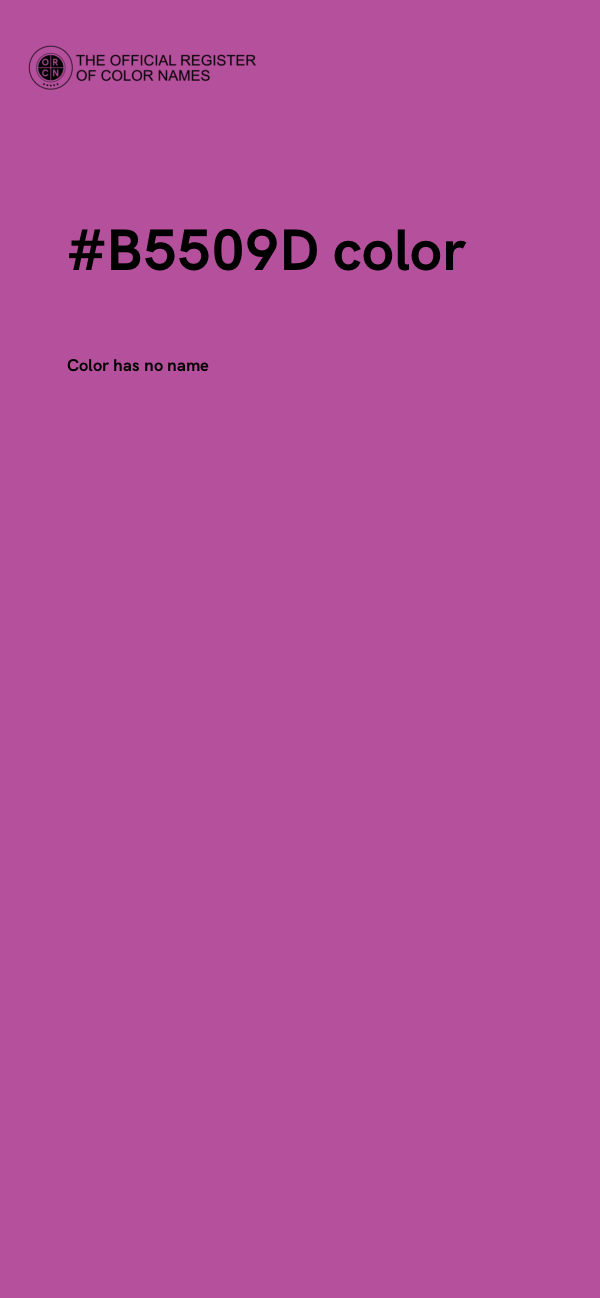 #B5509D color image