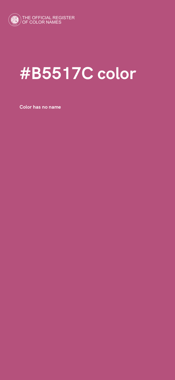 #B5517C color image