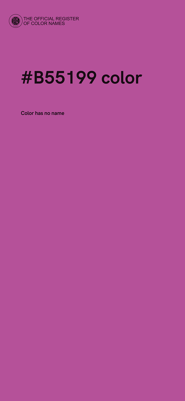 #B55199 color image