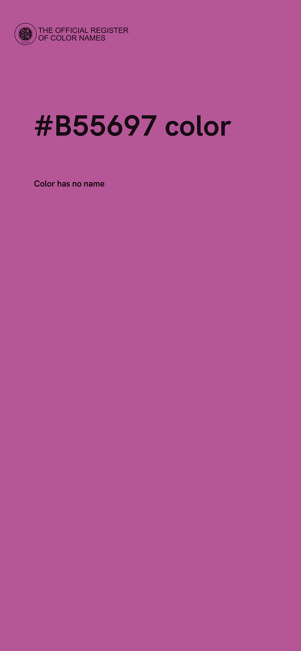 #B55697 color image