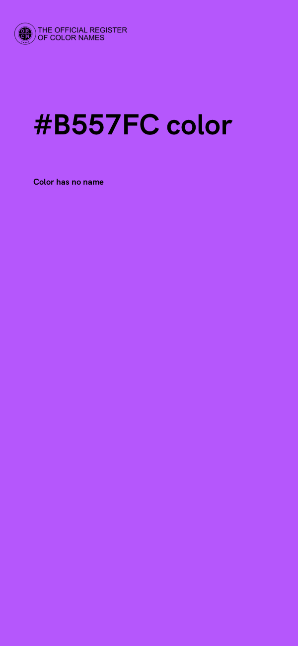 #B557FC color image