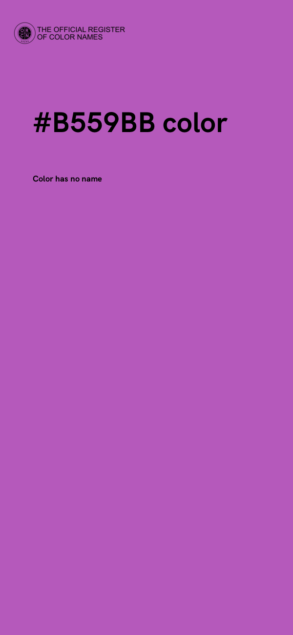 #B559BB color image