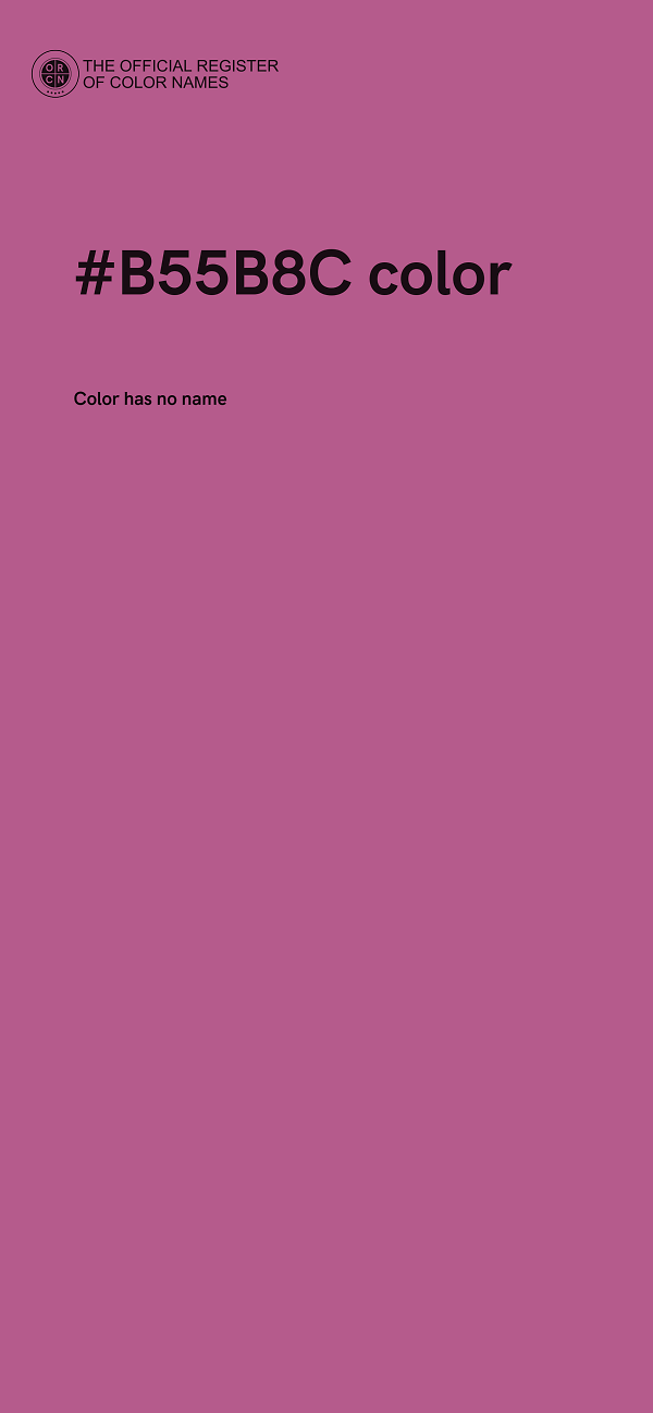 #B55B8C color image