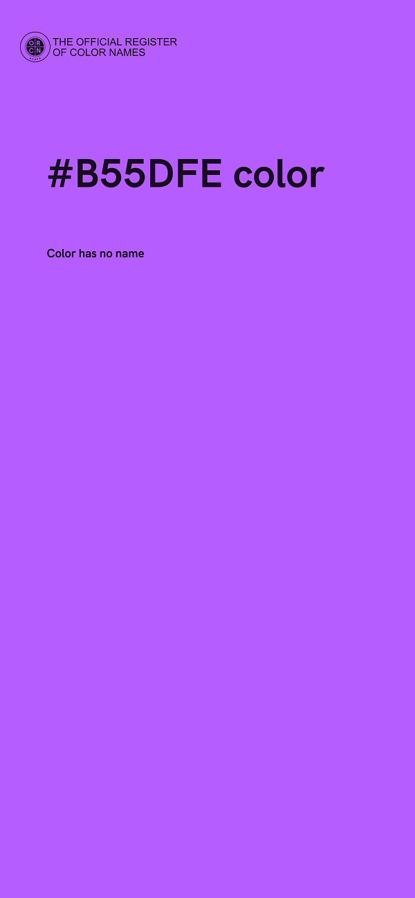 #B55DFE color image