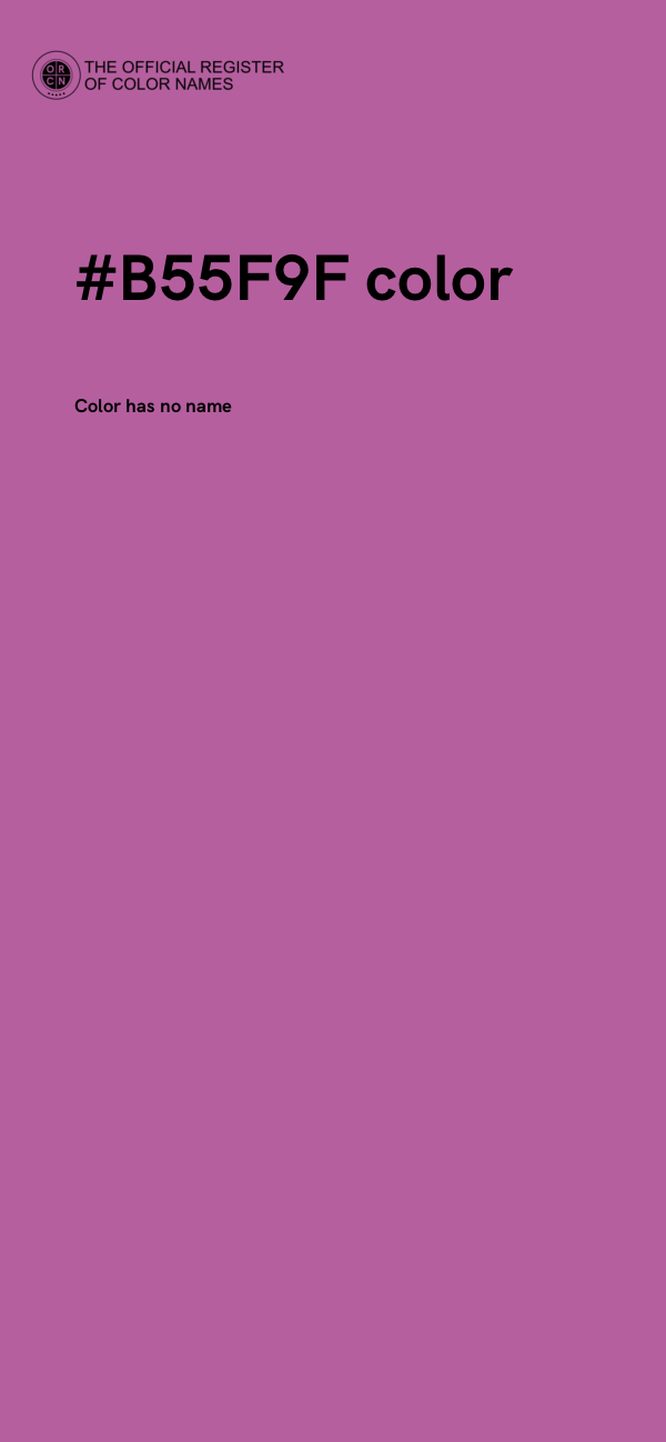 #B55F9F color image