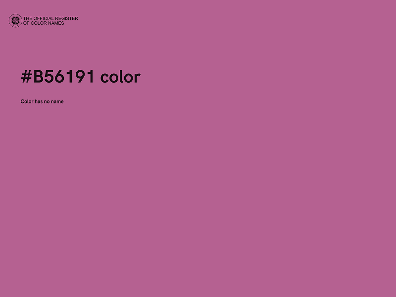 #B56191 color image