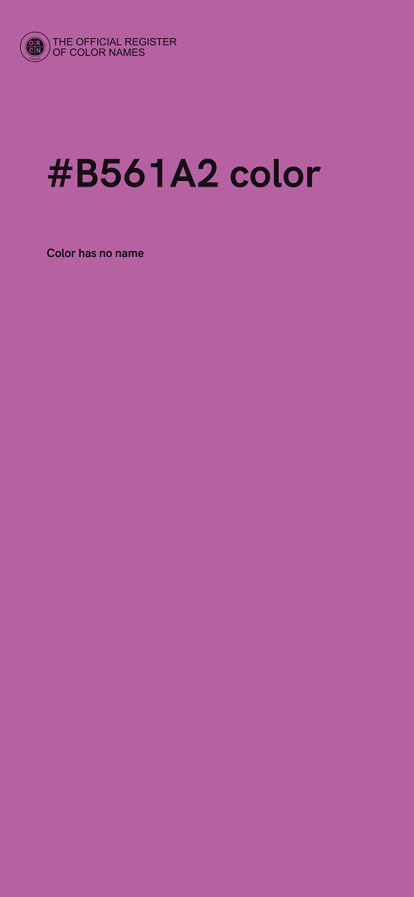 #B561A2 color image