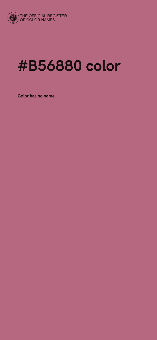 #B56880 color image