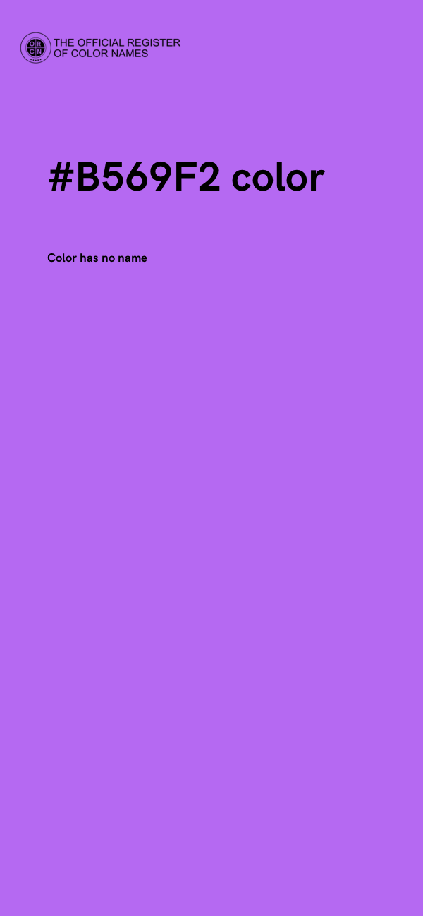 #B569F2 color image