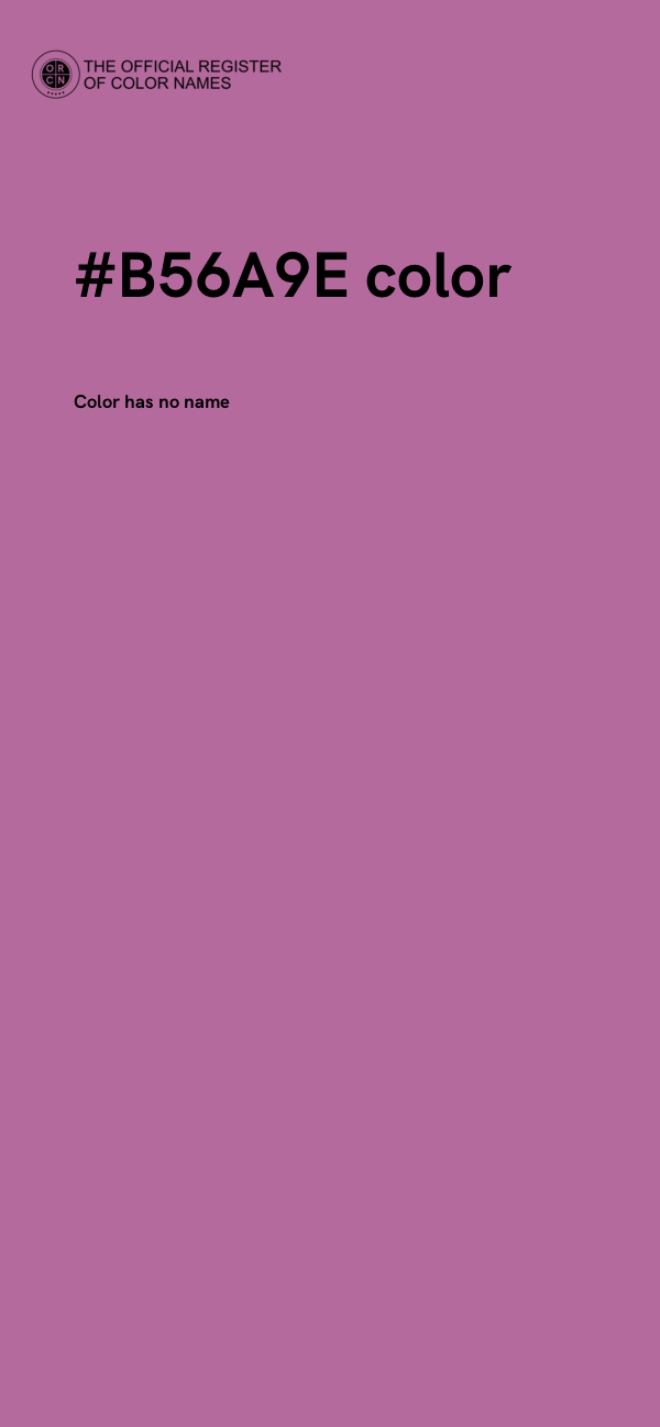#B56A9E color image
