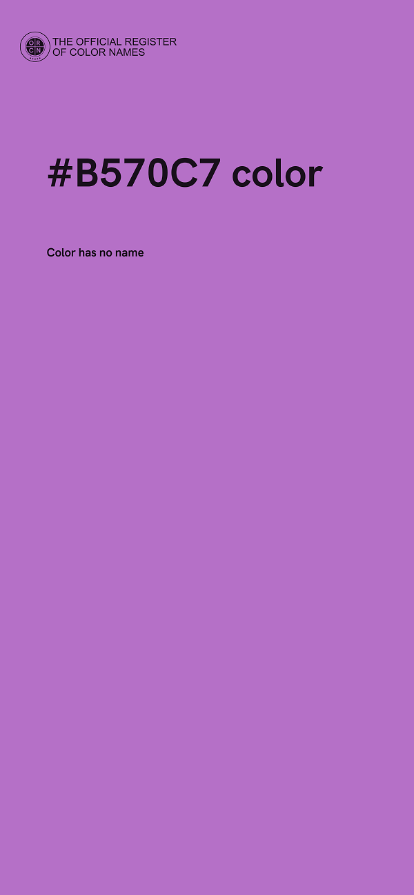 #B570C7 color image
