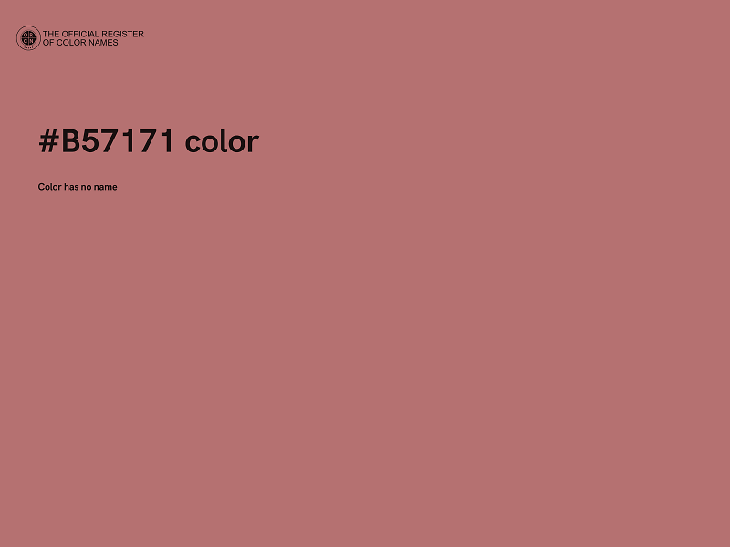 #B57171 color image