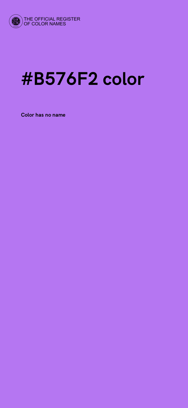 #B576F2 color image