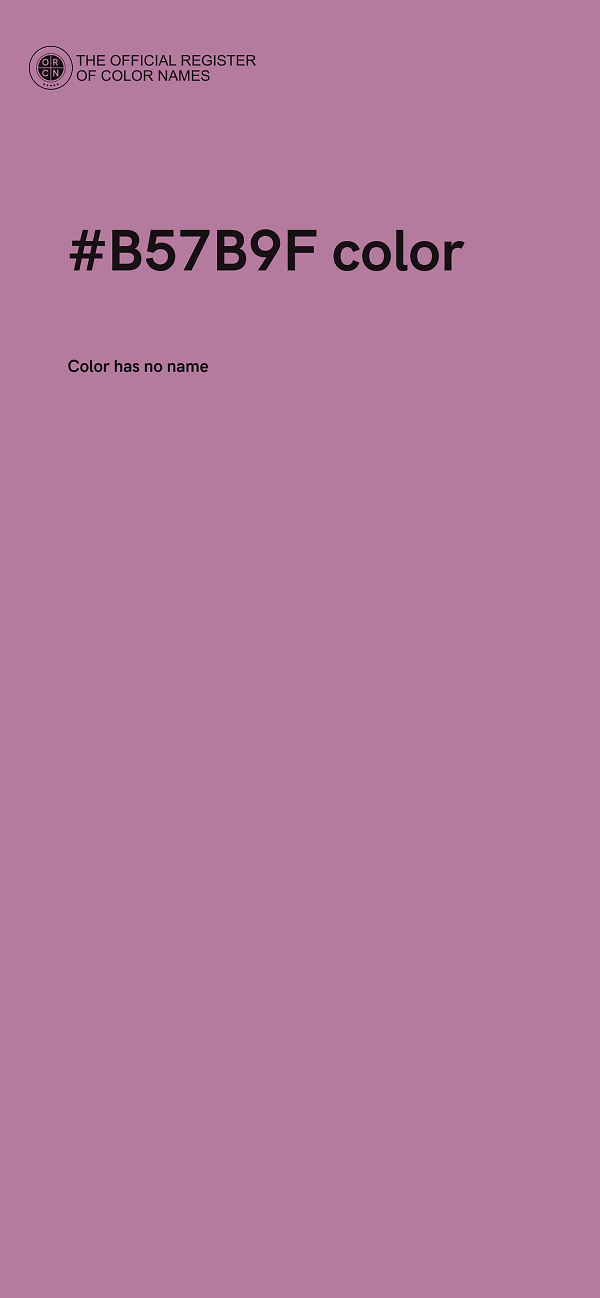 #B57B9F color image