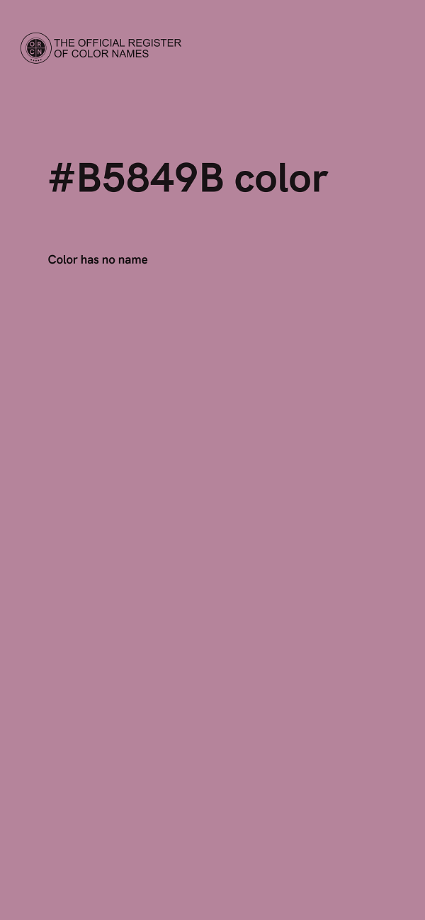 #B5849B color image