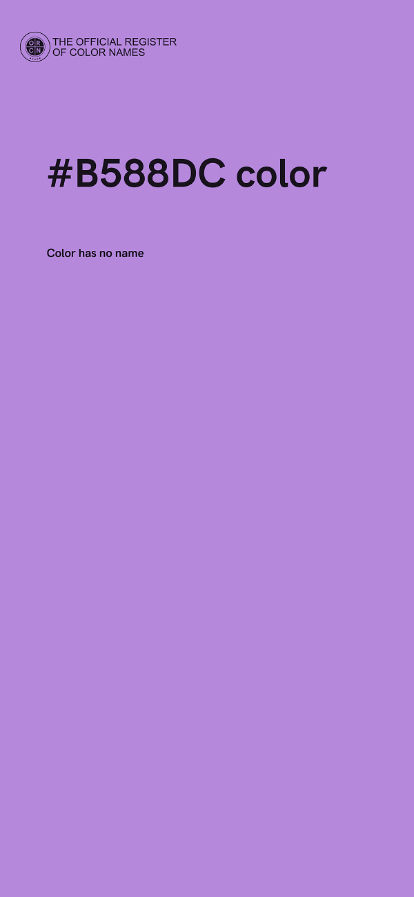 #B588DC color image
