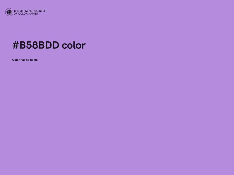 #B58BDD color image