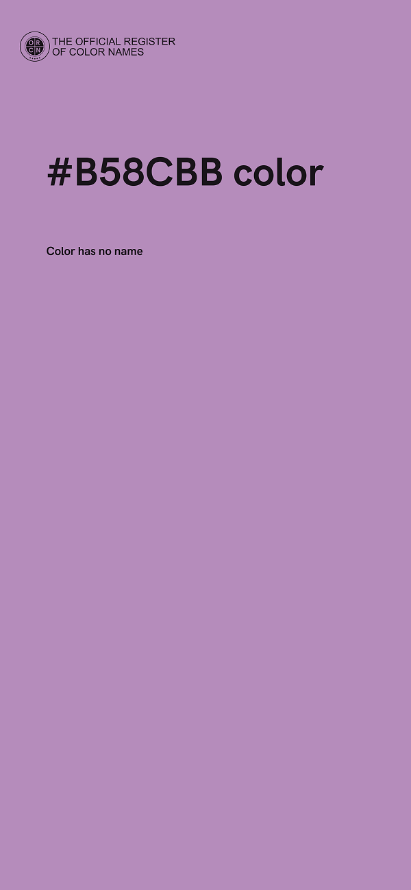 #B58CBB color image