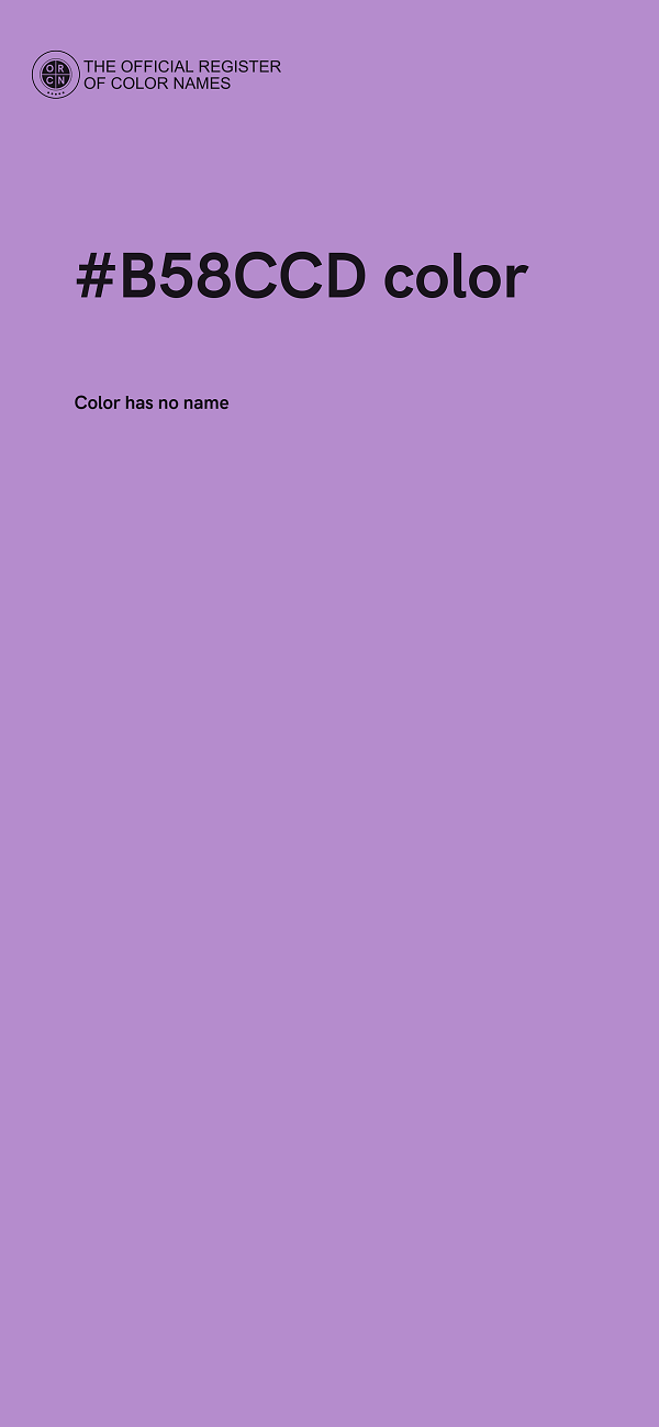 #B58CCD color image