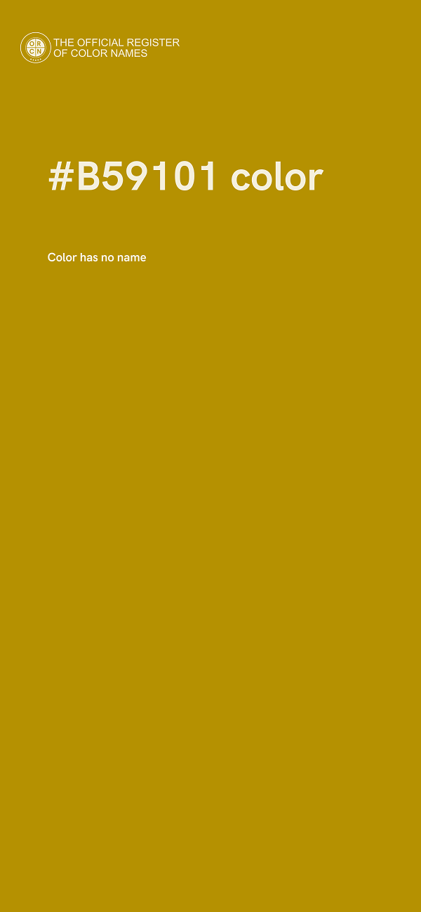 #B59101 color image