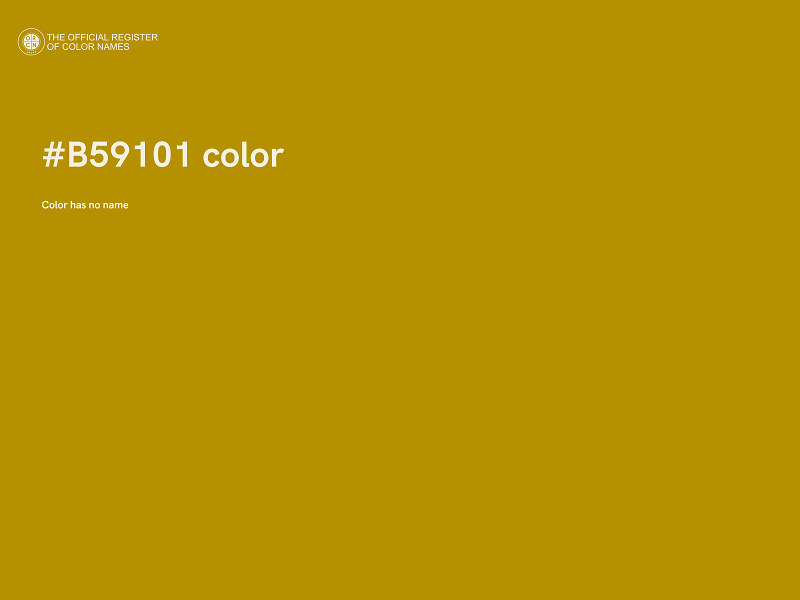 #B59101 color image