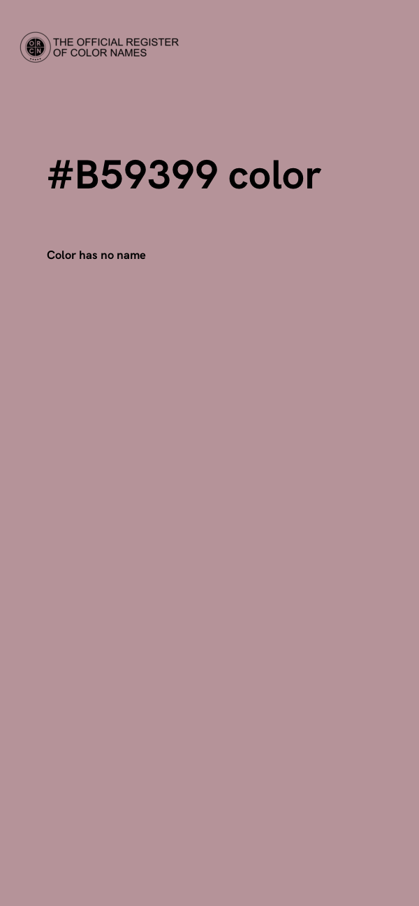 #B59399 color image