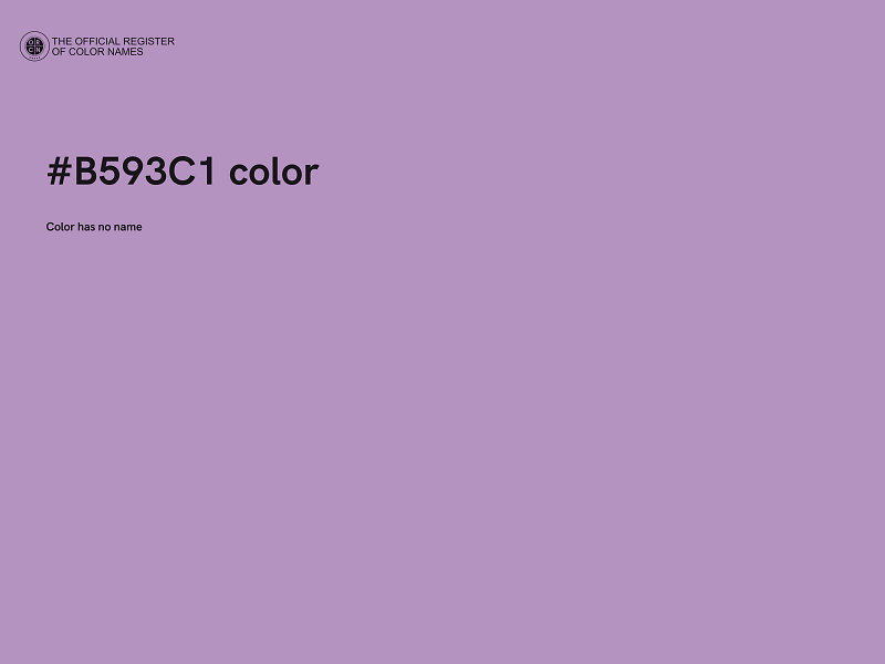 #B593C1 color image