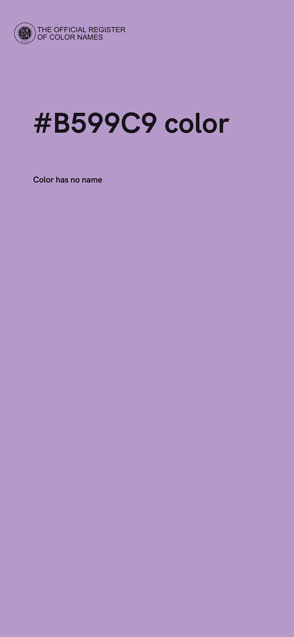 #B599C9 color image