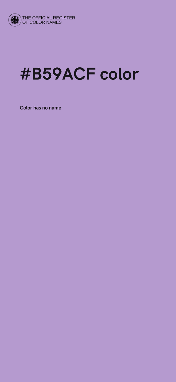 #B59ACF color image