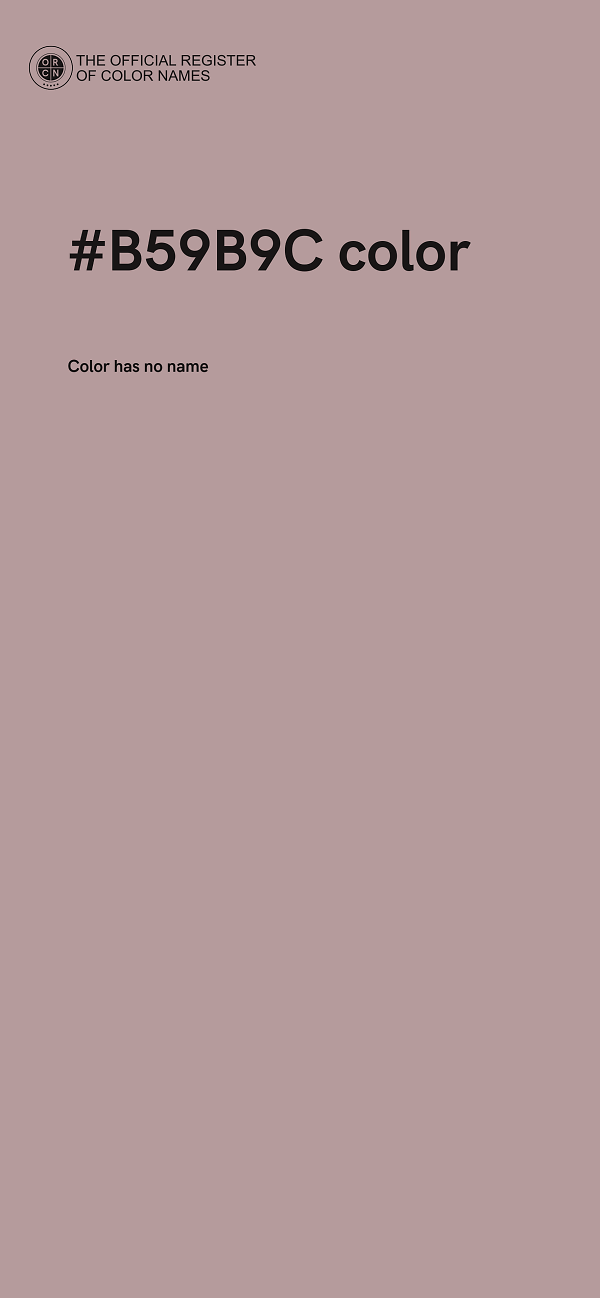 #B59B9C color image