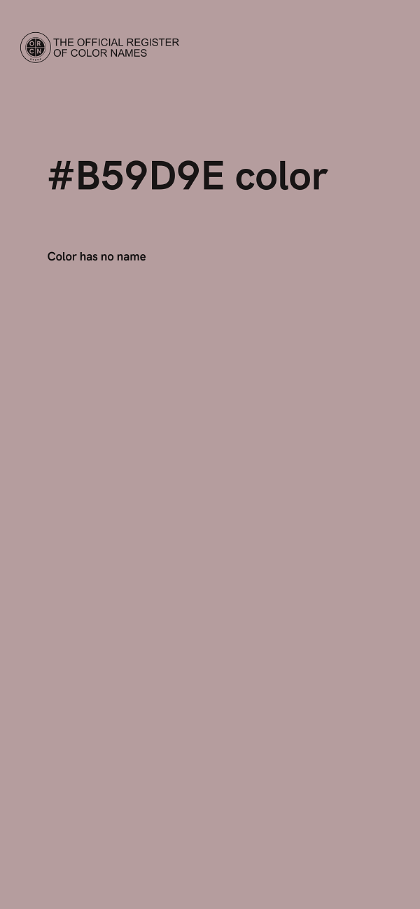 #B59D9E color image