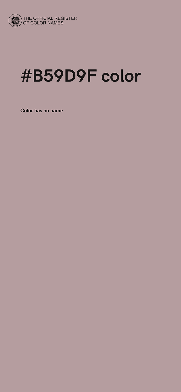 #B59D9F color image