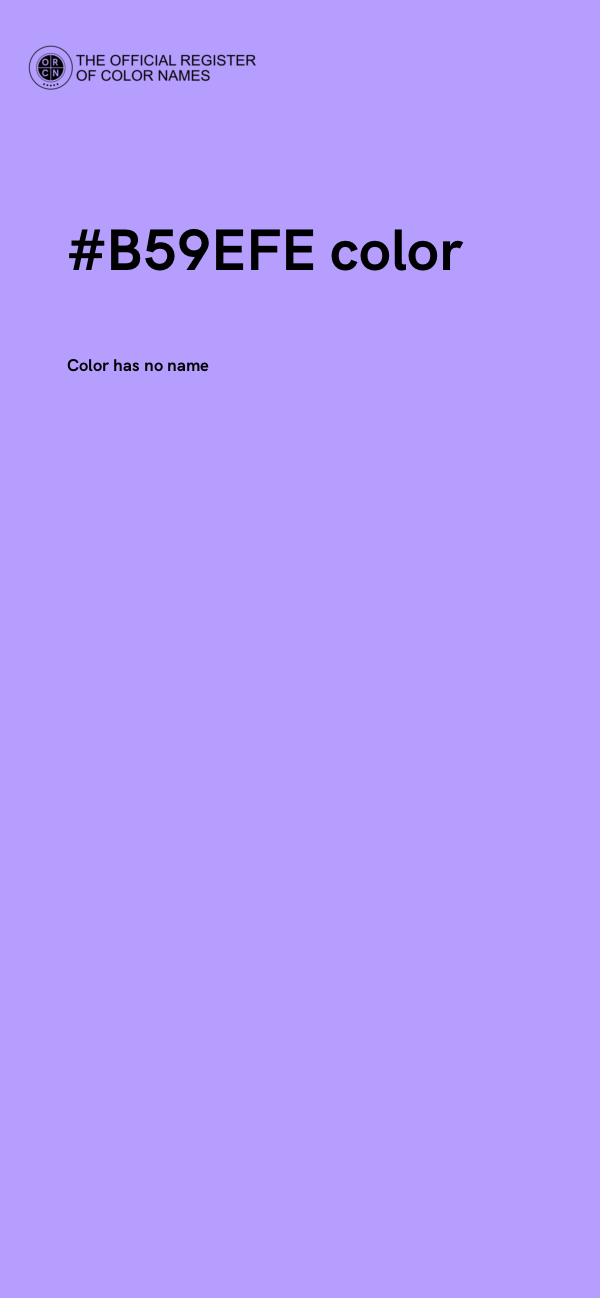 #B59EFE color image