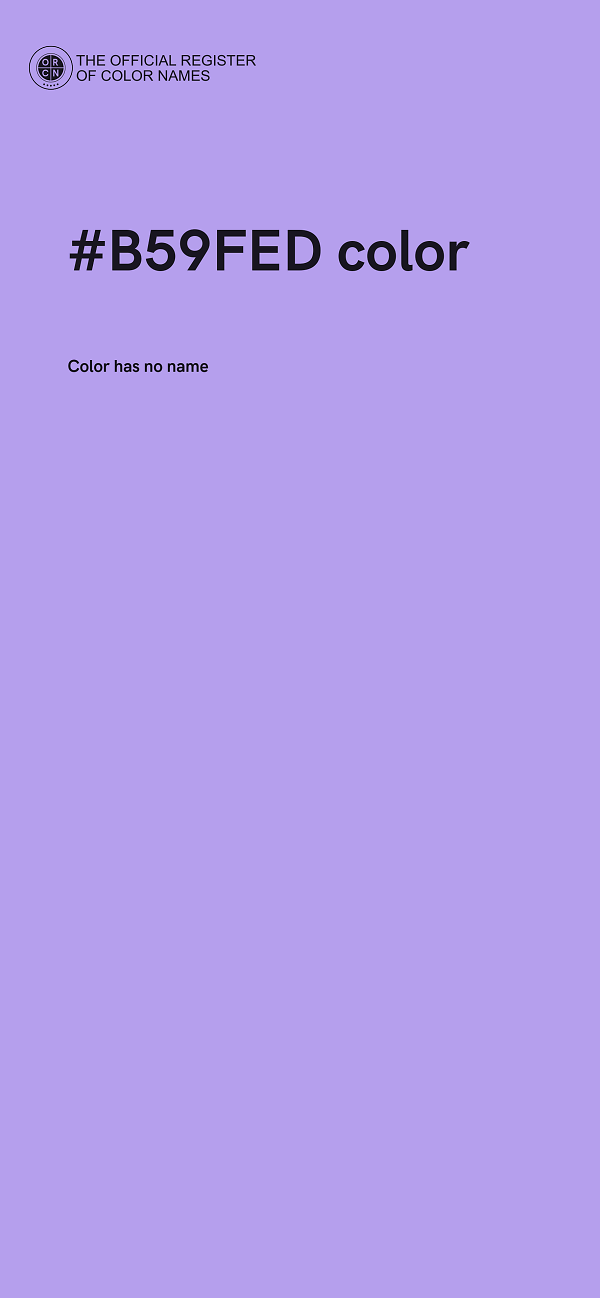 #B59FED color image