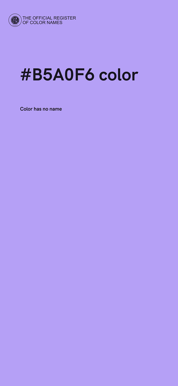 #B5A0F6 color image