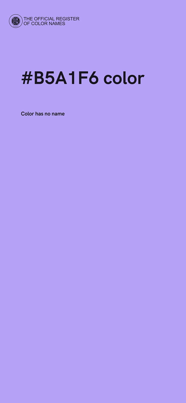 #B5A1F6 color image