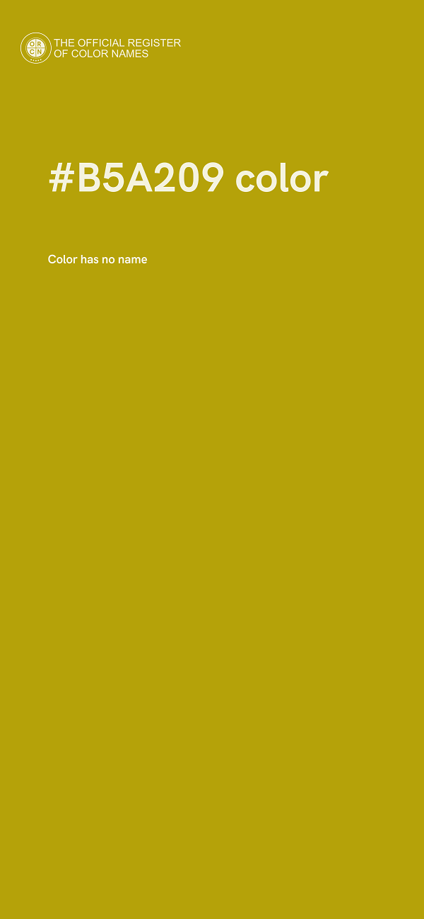 #B5A209 color image