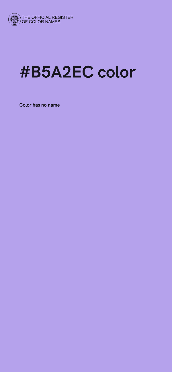 #B5A2EC color image