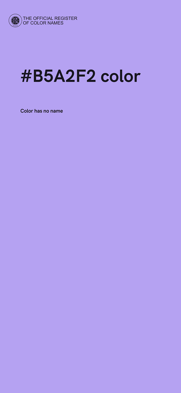 #B5A2F2 color image