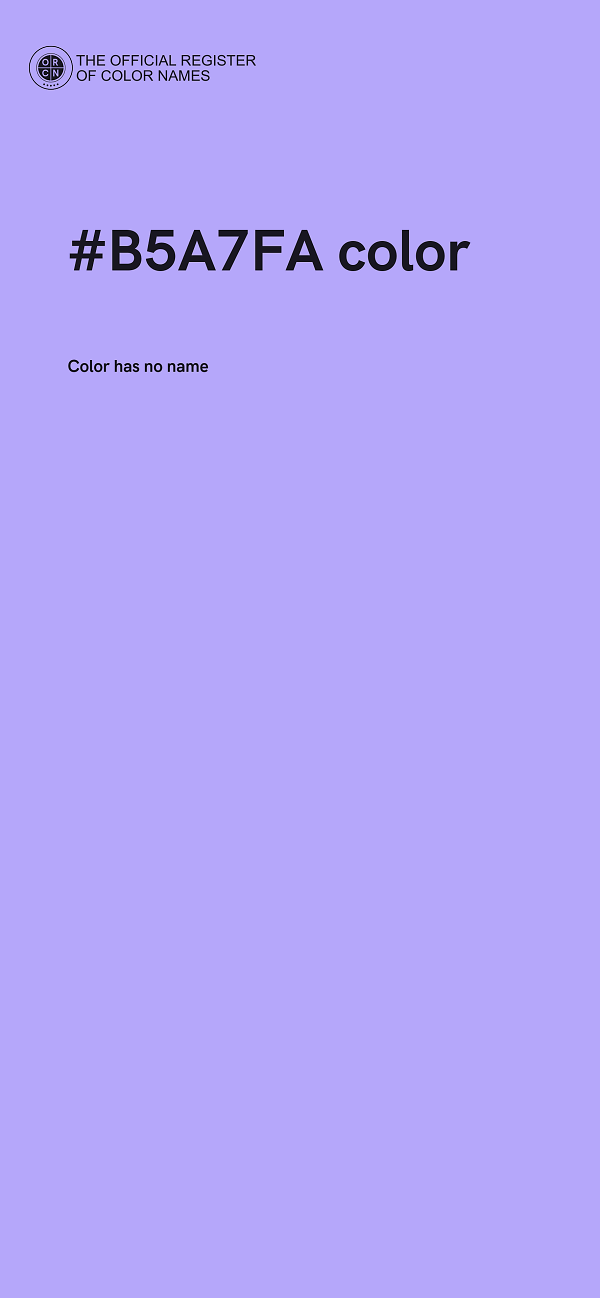 #B5A7FA color image