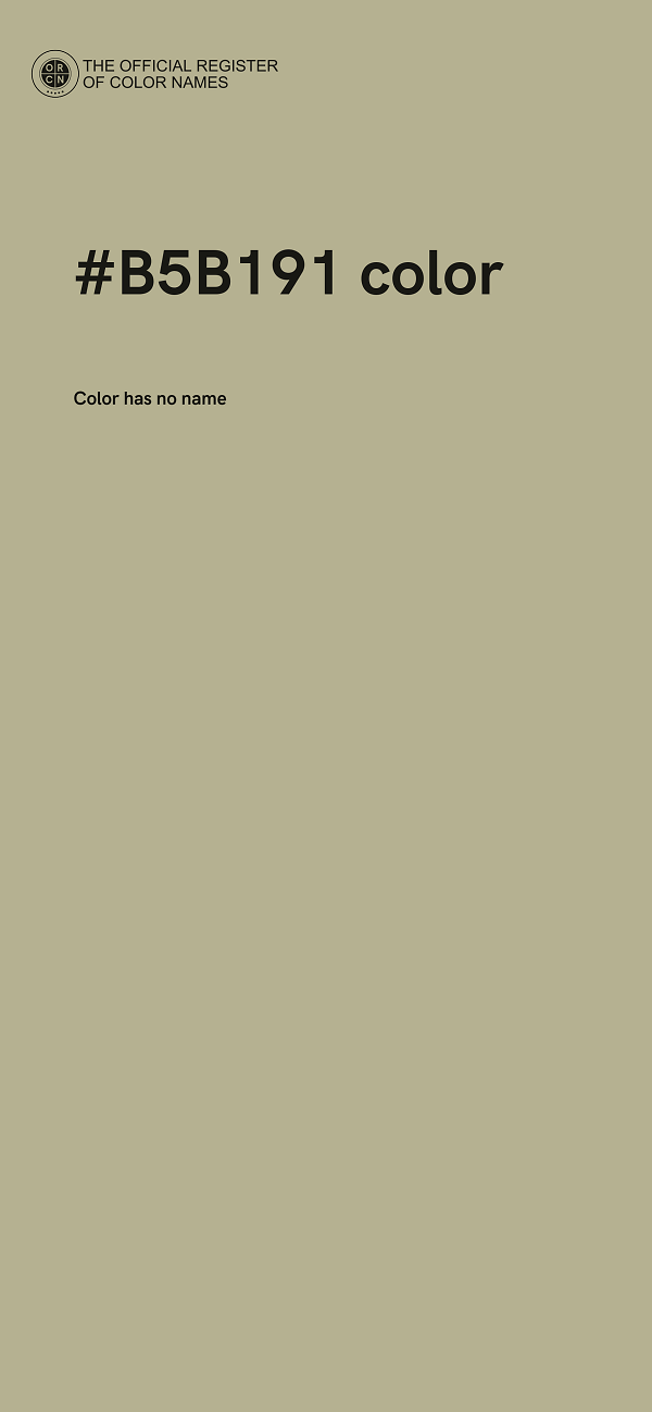 #B5B191 color image